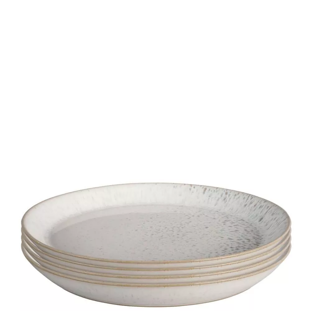 Denby Kiln Set of 4 Medium Coupe Plates